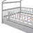 Full Size Wooden House Bed With Two Drawers-1564331417