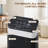Space Heater For Indoor Use, 24Inch Portable Heater With Remote And Thermostat,3 Light Modes, 60°Oscillation, 12H Timer-119852849