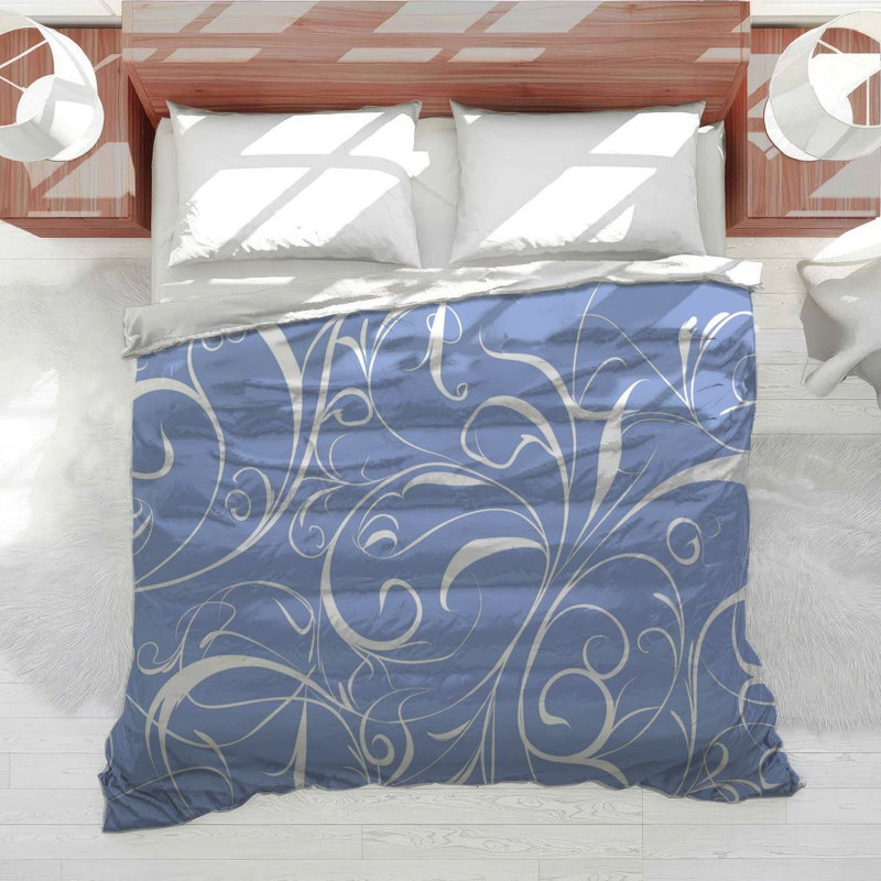 Swirls Bedding Cool Pattern Comforter Classy, Twin XL Comforter