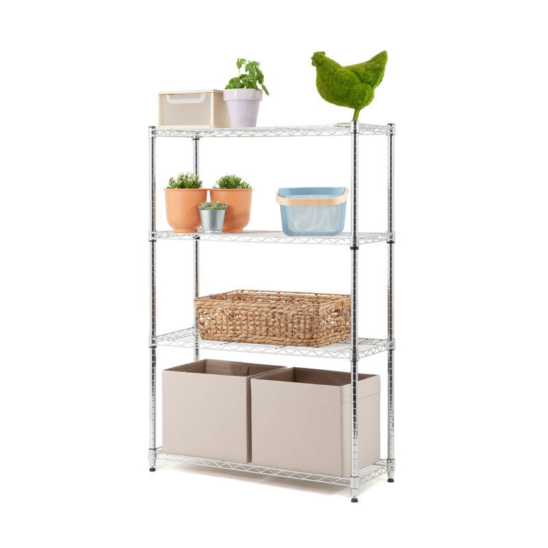 Aquilar 59cm W Metal Shelving Unit
