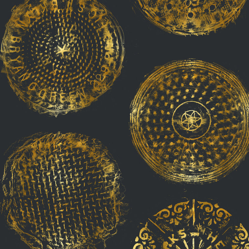 Brooklyn Manhole, Vinyl, Gold/Eclipse