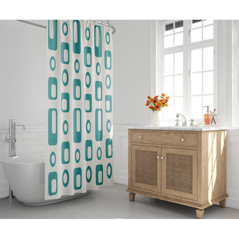 Shower Curtain, Turquoise