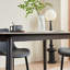 Grande table rectangulaire avec base en métal solide-1589597056