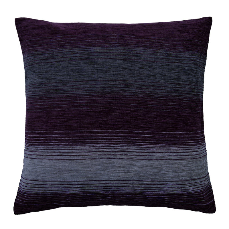 Gladiolus Striped Square Cushion Cover, Rose