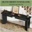 Table de couloir en bois, console, table de canapé (table seulement)