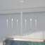 Lustre candélabre luxueux à intensité variable 6 lumières 34 po 34, classique / traditionnel