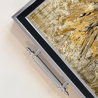 Élégant plateau en verre de 19,7 po x 11,4 po x 1,4 po | Fabrication 100% verre durable | Facile à nettoyer avec un chiffon humide | Idéal pour le service, la présentation décorative et l'organisation | Ajout élégant à la décoration intérieure