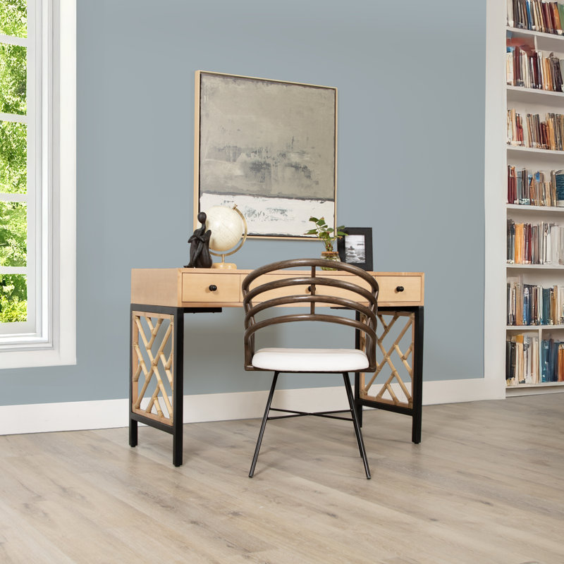 Chippendale Writing Desk, Black