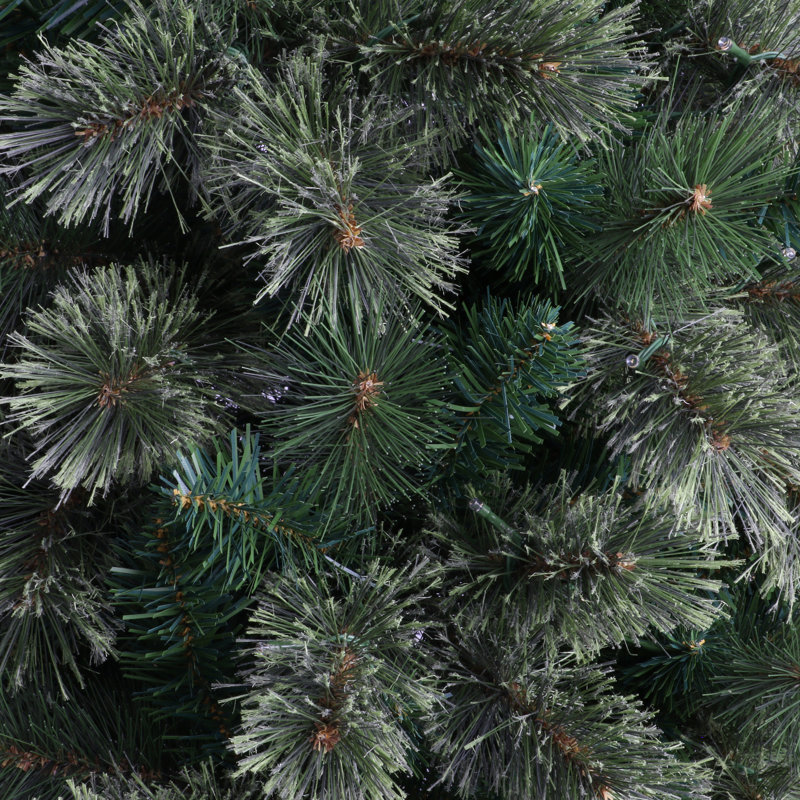 Gothurd 7' Artificial Pine Christmas Tree with Color & Clear Lights