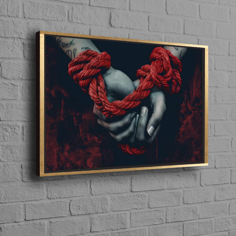 Print on Canvas, Gold Floater Framed, 60 cm H x 90 cm W