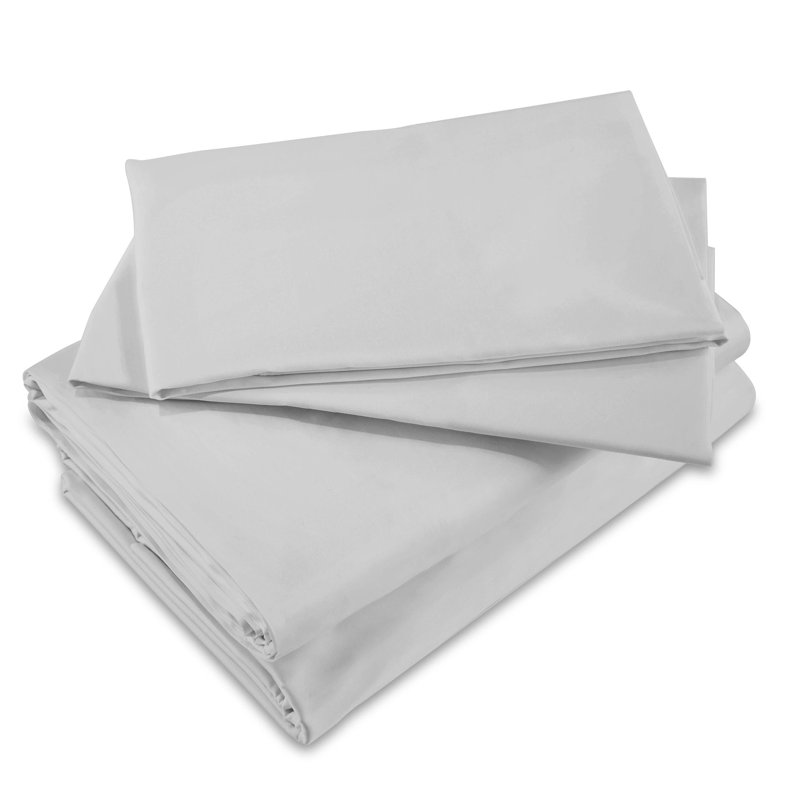 Lineare Sheet Set, Pearl, Cal.King Sheet Set + 2 Pillowcases