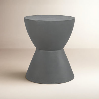 Neil Fibre Reinforced Natural Concrete Accent Stool