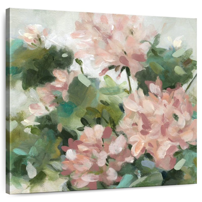 Geranium Garden, 39" H x 39" W