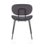 Chaise d'appoint empilable en velours-1725043874