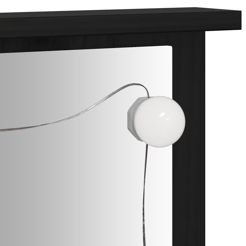 Kyera Dressing Table, Black