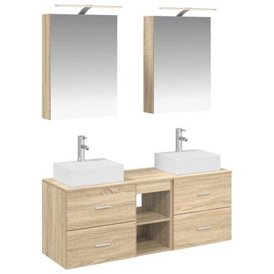 Vanity & Mirror Set