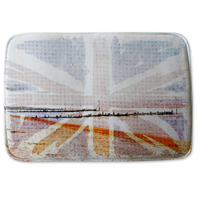 Regnier Memory Foam Non-Slip Bath Mat