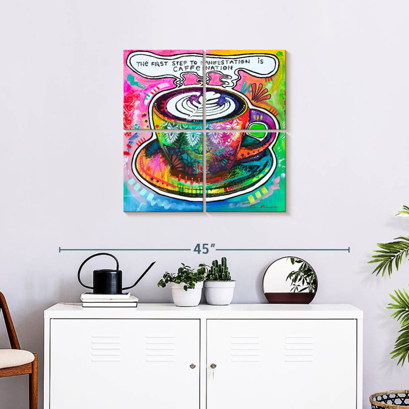 Ketti Caffeination, 26" H x 26" W