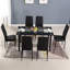Cauz 6 -Person Glass Dining Set-942622845-942622847