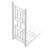 Wellington 28"x75" Vinyl Garden Trellis-644938833