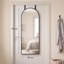 Aluminium Arch Full Length Mirror