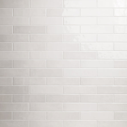 Renzo 3" x 12" Glossy Ceramic Subway Wall Tile