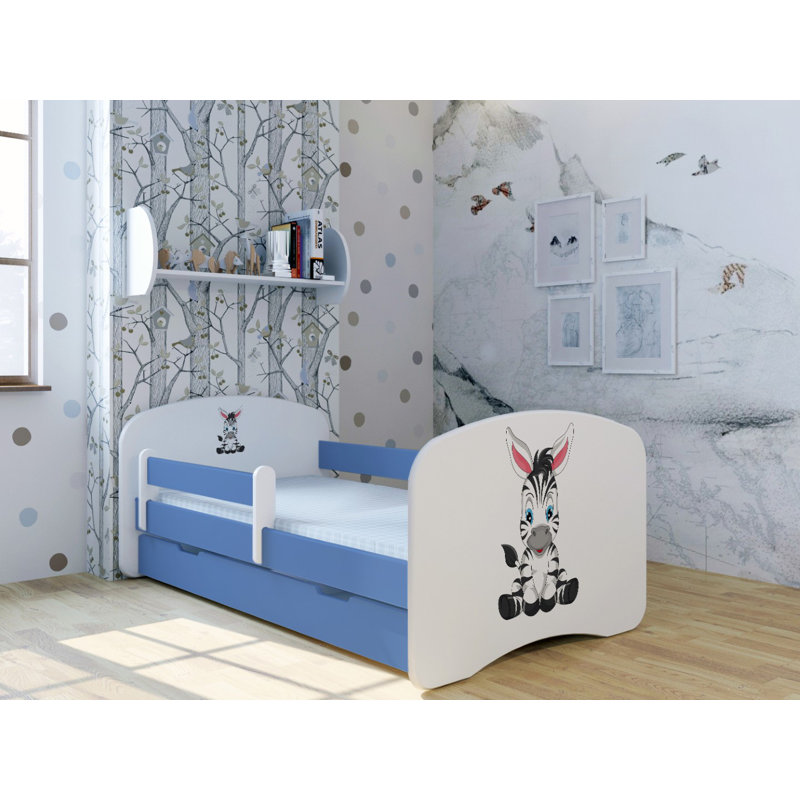 Kids with Drawers, 70 x 140 cm, Blue