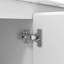 Îlot de rangement de 81 po avec éclairage à DEL, tiroirs de rangement et conception sans poignée - Organisateur de garde-robe moderne pour vestiaires
