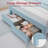 Daphne Upholstered LED Bed Frame With Drawer & Adjustable Headboard, Kids Beds-224701900-227418666