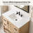 Marissa 42" Freestanding Single Bathroom Vanity with Engineered Stone Top-781182988