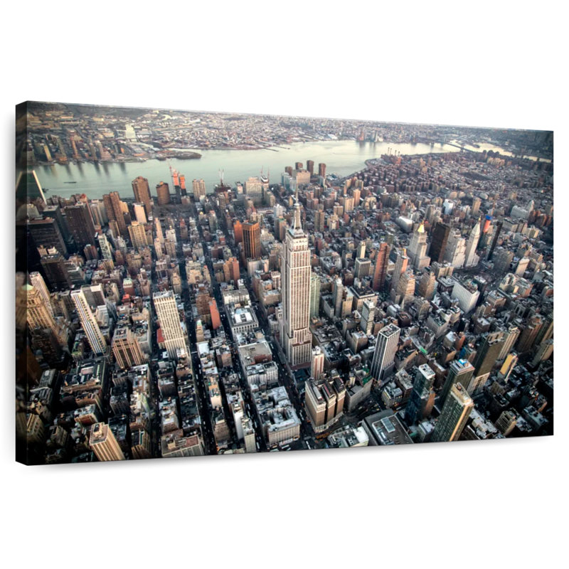 Sireci NYC Buildings, 30" H x 45" W