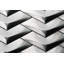 3D Arrowhead  Metal Mosaic Wall & Floor Tile