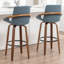Tabouret de bar et de comptoir pivotant Carruth-160272335-160272333