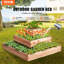 Wood Raised Garden Bed