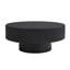 Table basse ronde moderne avec base robuste-58531007