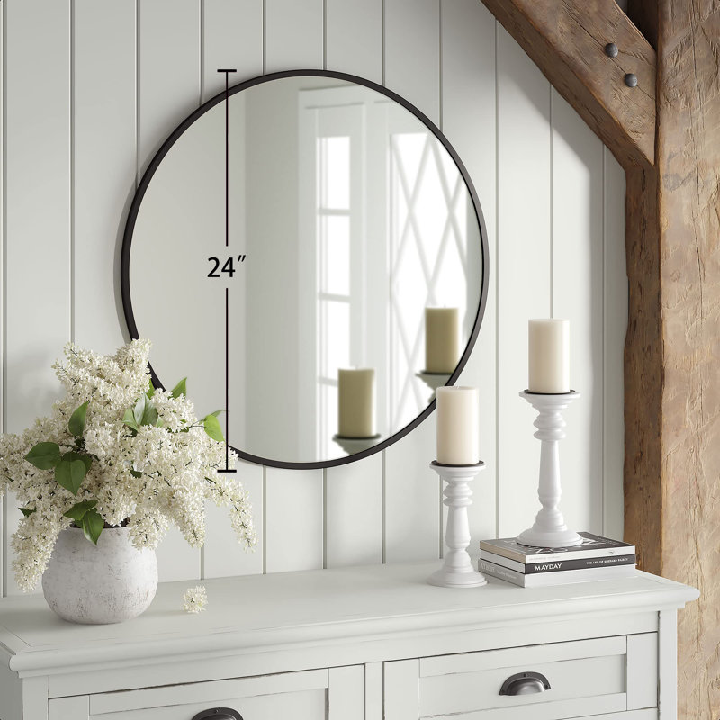 Miroirs pour miroir mural rond, 24 po x 24 po