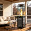 Chauffe-terrasse au propane 41 000 BTU-124965752