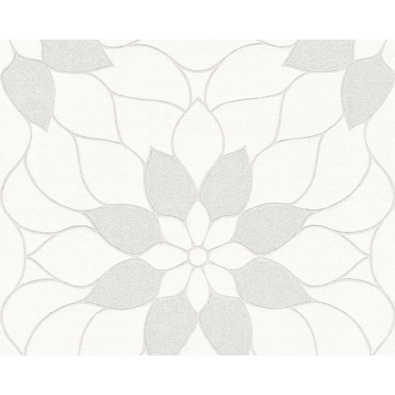 Rouleau de papier peint floral L 33 pi x l 21 po Floral