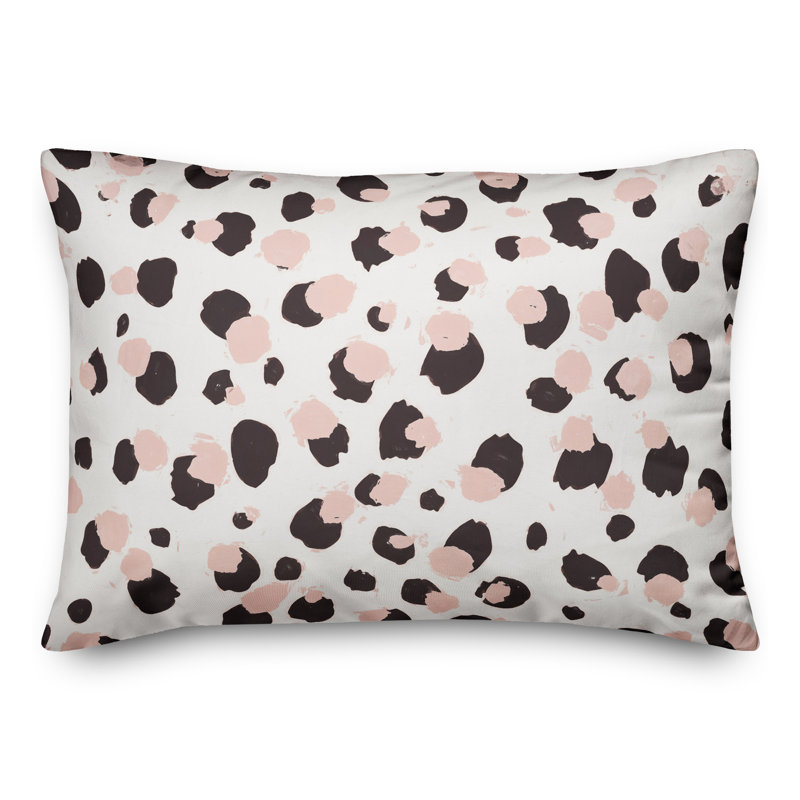 Animal Print Reversible Throw Pillow