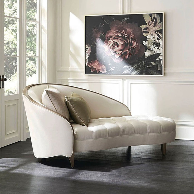 Chaise longue paresseuse simple, créative et élégante, Orienté à gauche (vu de face)