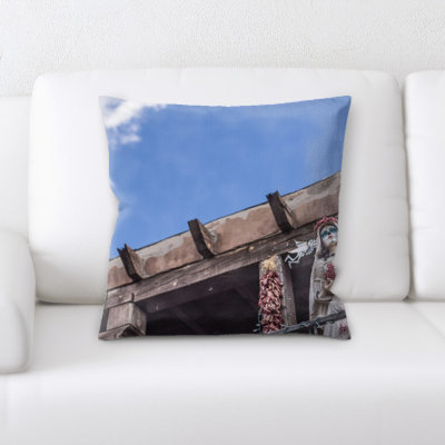 Housse et insert de coussin carré Statue