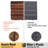 10 PCS Interlocking Deck Tiles Striped Pattern-115283070
