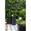 Concrete Effect Tall Planter, Frostproof Outdoor Plant Pot, Tall Garden Planter with Drainage Holes, Tall Square Plant Pot-35994144-35994145