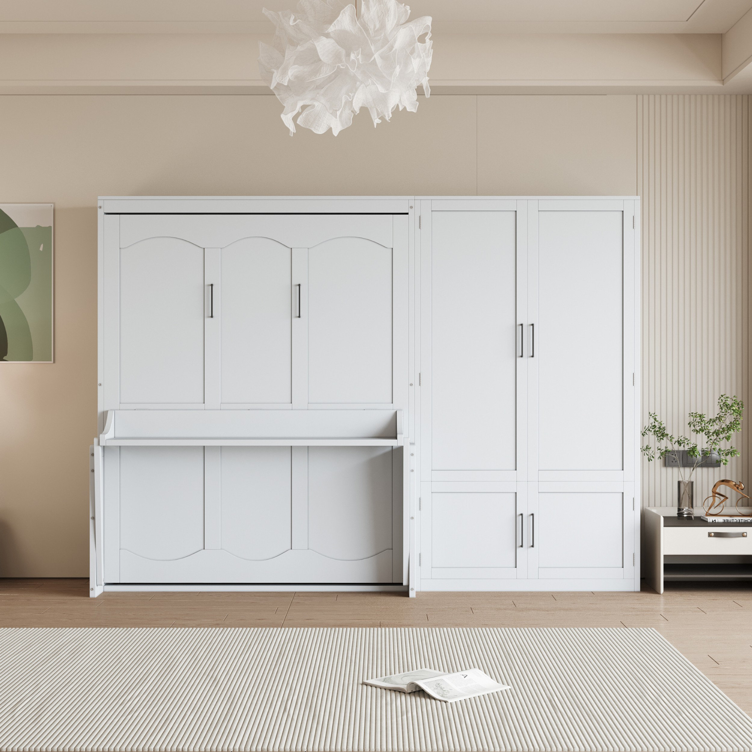 Hokku Designs Murphy Bed With Armoire & Reviews - Wayfair Canada