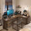 Bureau en coin en bois massif en forme de L-1775783497-1775783503