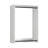 Devi White Wall Mounted Wood Closet System