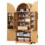 Grand garde-manger arqué avec 8 tablettes de porte, 3 tablettes réglables et un tiroir caché-1449705944