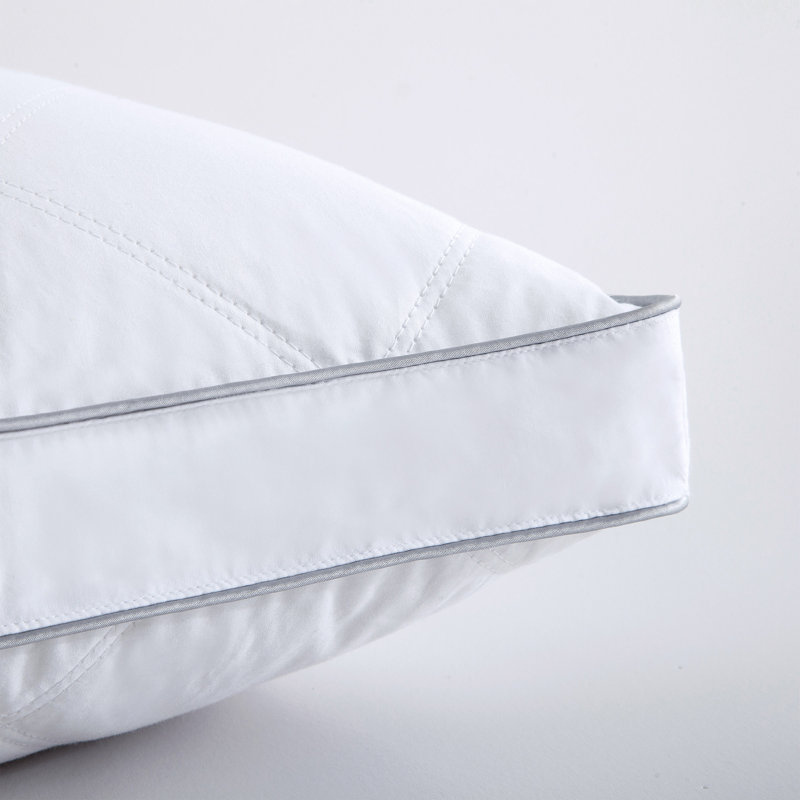  Oreiller de soutien moyen en mélange de duvet, Très grand lit
