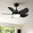 30 In Intergrated Led Ceiling Fan Lighting With Abs Blade-2137442176