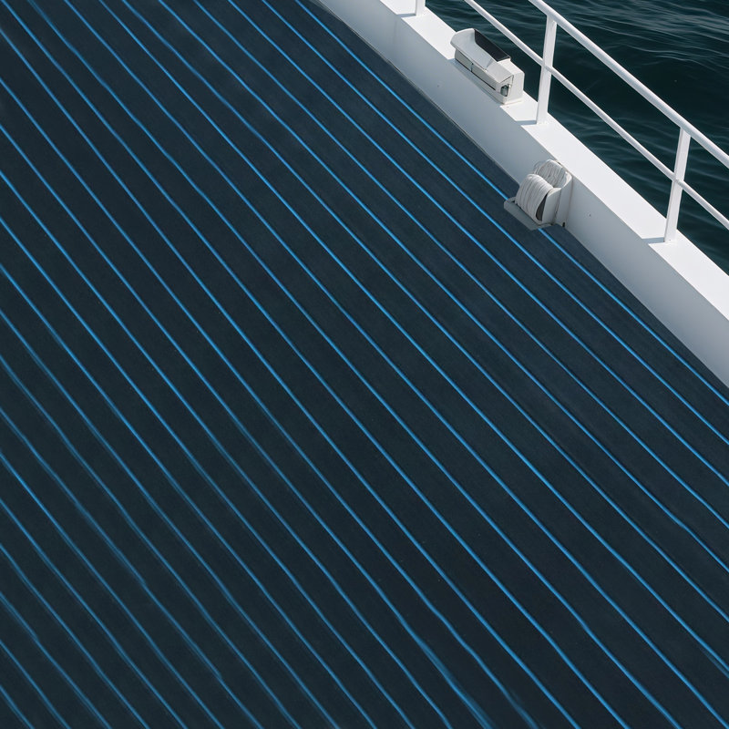 Tapis antidérapant, Bleu